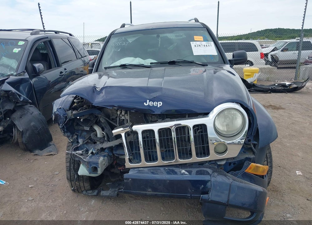 2007 JEEP LIBERTY VIN: 1J4GL58K87W593391
