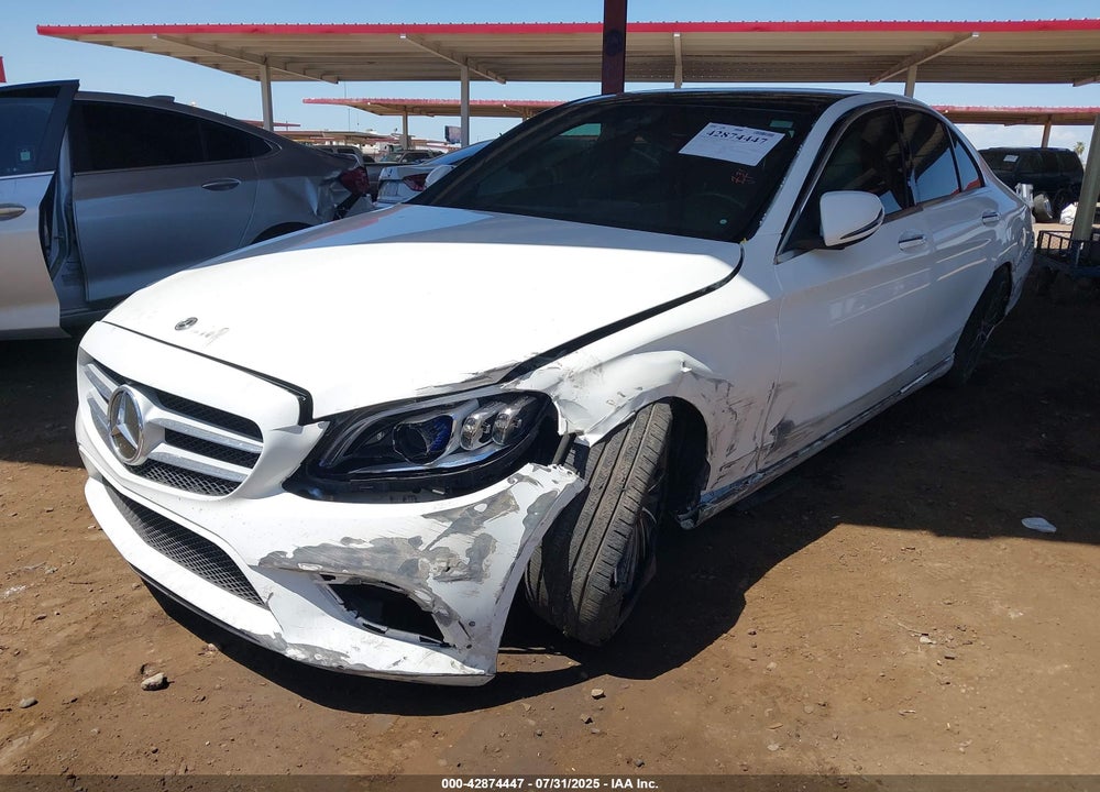 2020 MERCEDES-BENZ C CLASS VIN: W1KWF8EB6LR594861