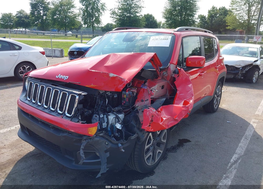 2018 JEEP RENEGADE LATITUDE 4X4 VIN: ZACCJBBB1JPJ37252
