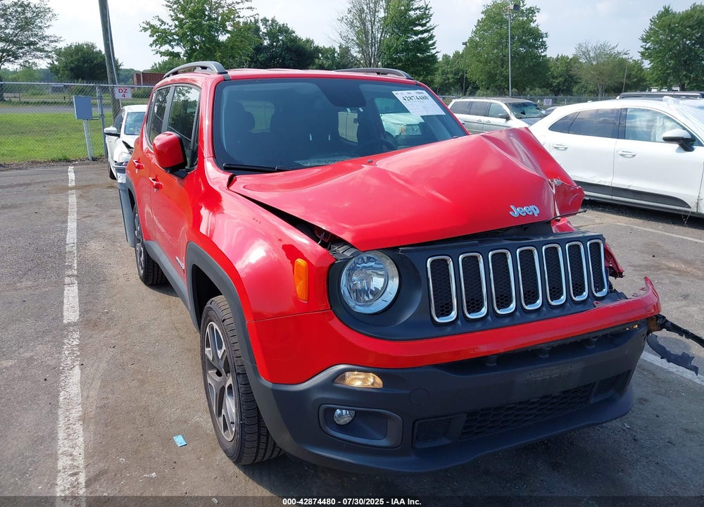 2018 JEEP RENEGADE LATITUDE 4X4 VIN: ZACCJBBB1JPJ37252