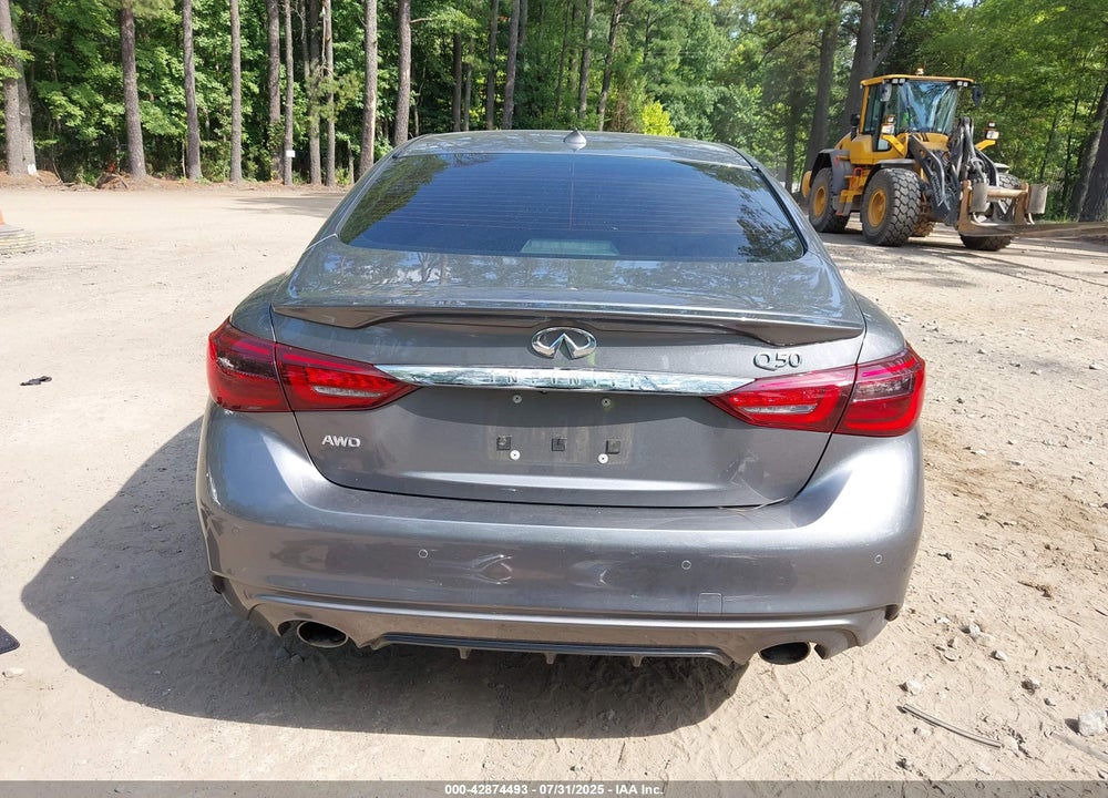2019 INFINITI Q50 3.0T LUXE VIN: JN1EV7AR8KM552406