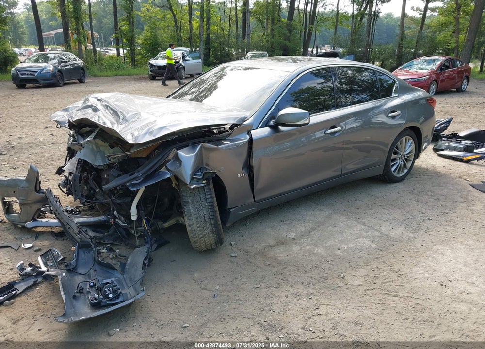 2019 INFINITI Q50 3.0T LUXE VIN: JN1EV7AR8KM552406