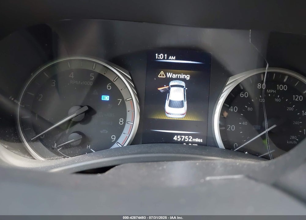 2019 INFINITI Q50 3.0T LUXE VIN: JN1EV7AR8KM552406