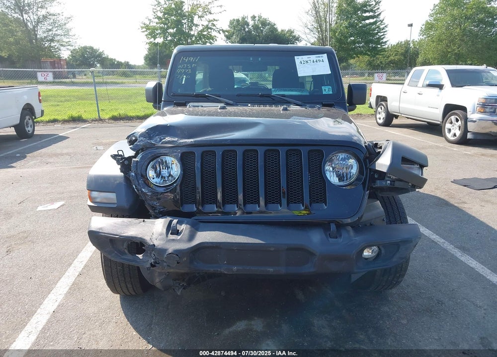 2022 JEEP WRANGLER UNLIMITED SPORT 4X4 VIN: 1C4HJXDNXNW234973