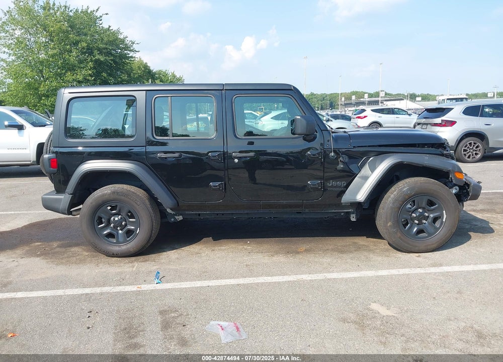 2022 JEEP WRANGLER UNLIMITED SPORT 4X4 VIN: 1C4HJXDNXNW234973