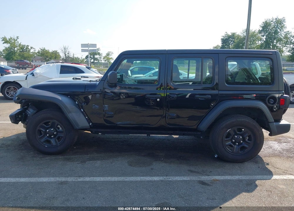 2022 JEEP WRANGLER UNLIMITED SPORT 4X4 VIN: 1C4HJXDNXNW234973