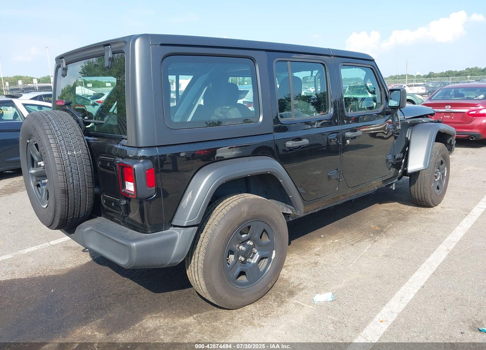 2022 JEEP WRANGLER UNLIMITED SPORT 4X4 VIN: 1C4HJXDNXNW234973