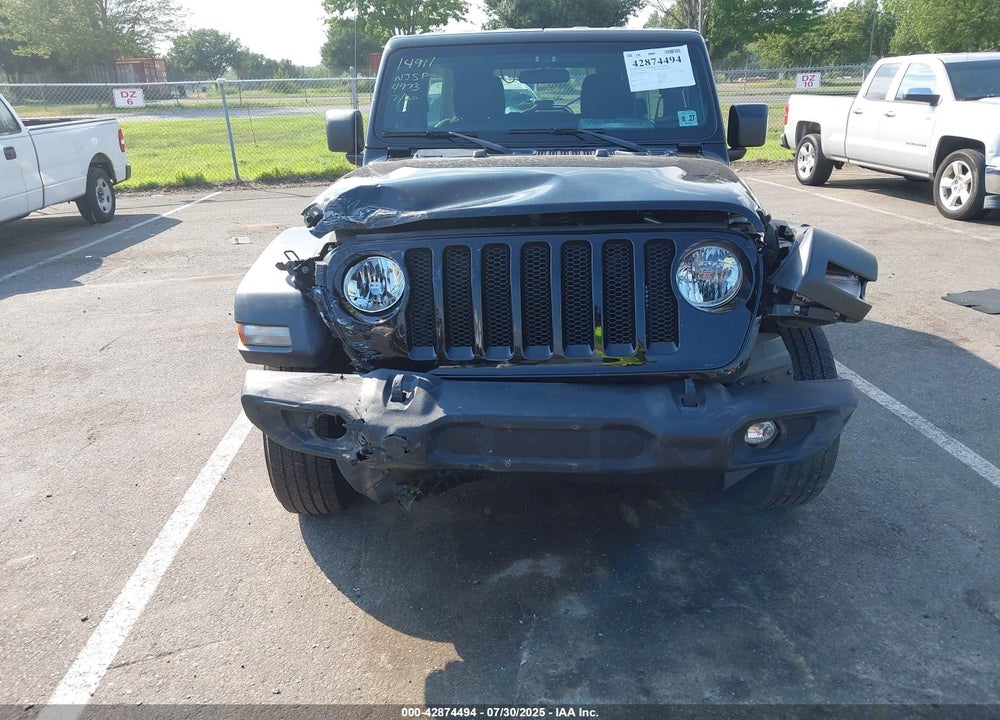 2022 JEEP WRANGLER UNLIMITED SPORT 4X4 VIN: 1C4HJXDNXNW234973
