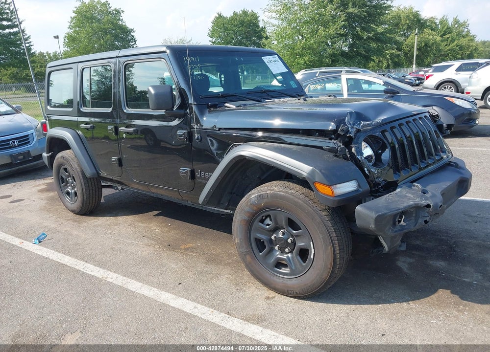 2022 JEEP WRANGLER UNLIMITED SPORT 4X4 VIN: 1C4HJXDNXNW234973