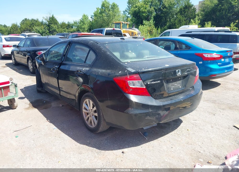 2012 HONDA CIVIC VIN: 2HGFB2F93CH006284