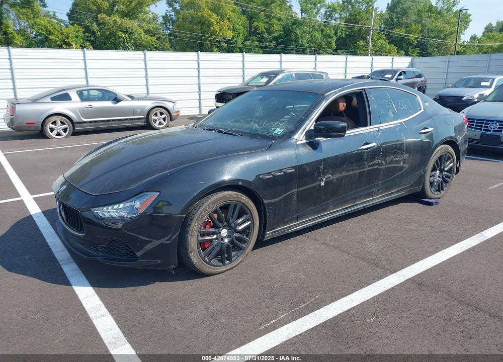 2016 MASERATI GHIBLI VIN: ZAM57XSA7G1179461