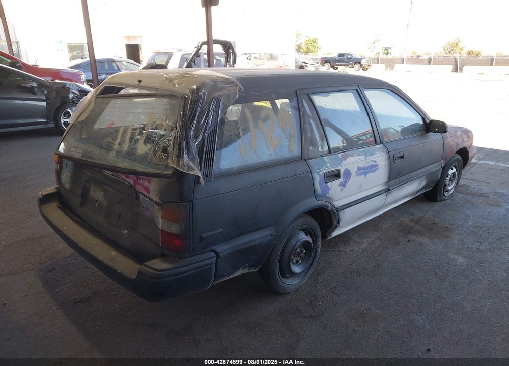 1991 TOYOTA COROLLA DLX VIN: JT2AE94K7M3480525