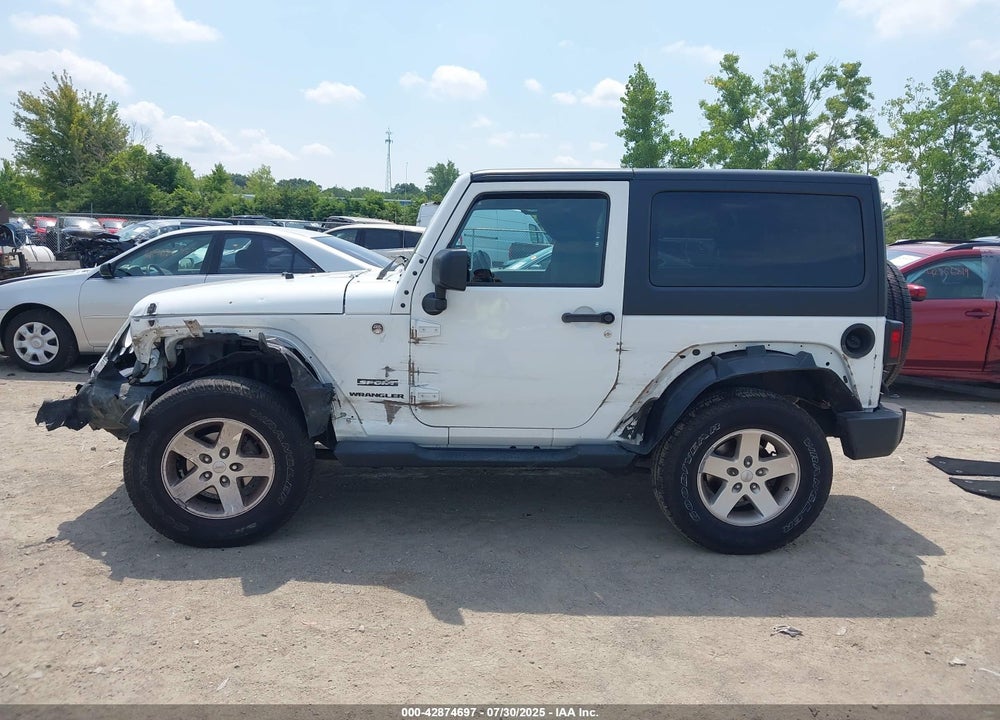 2014 JEEP WRANGLER / VIN: 1C4AJWAG8EL276335