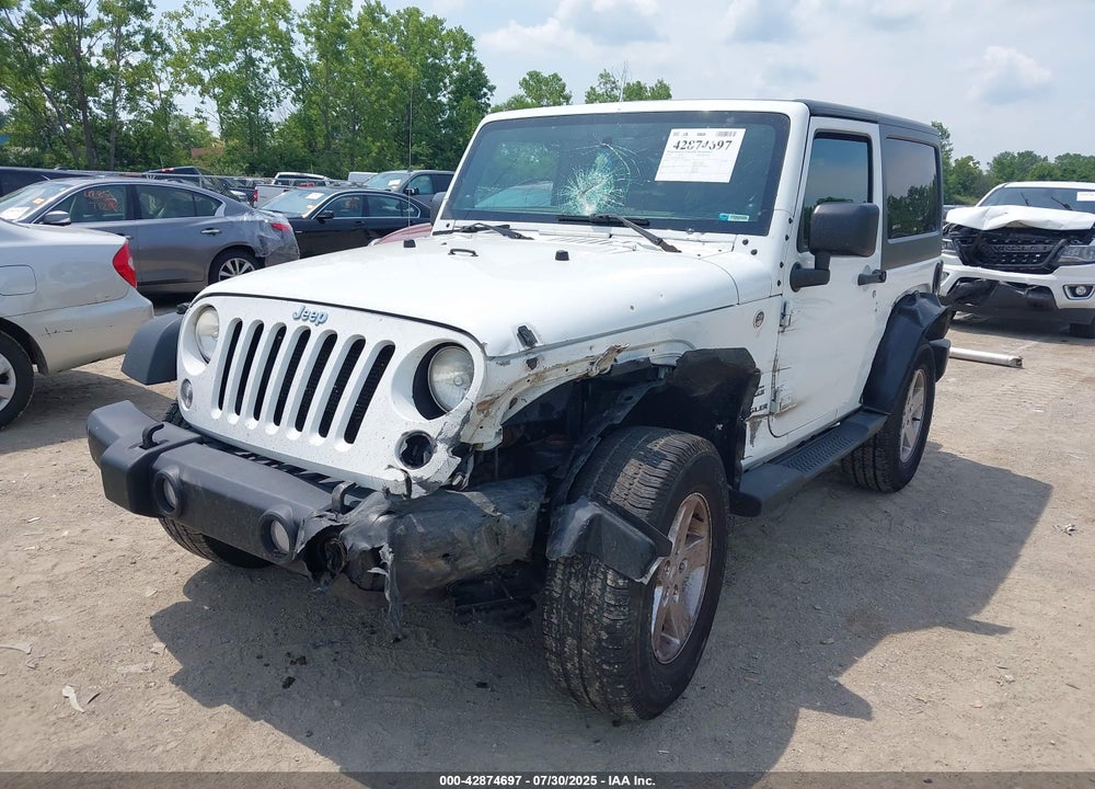 2014 JEEP WRANGLER / VIN: 1C4AJWAG8EL276335