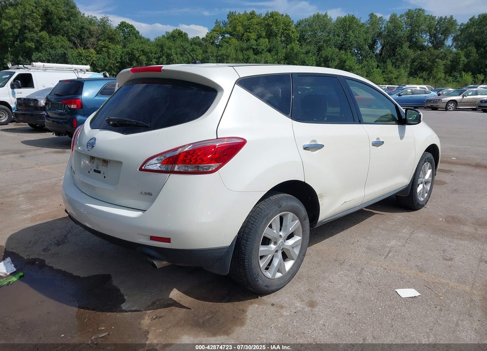 2013 NISSAN MURANO VIN: JN8AZ1MW2DW319762