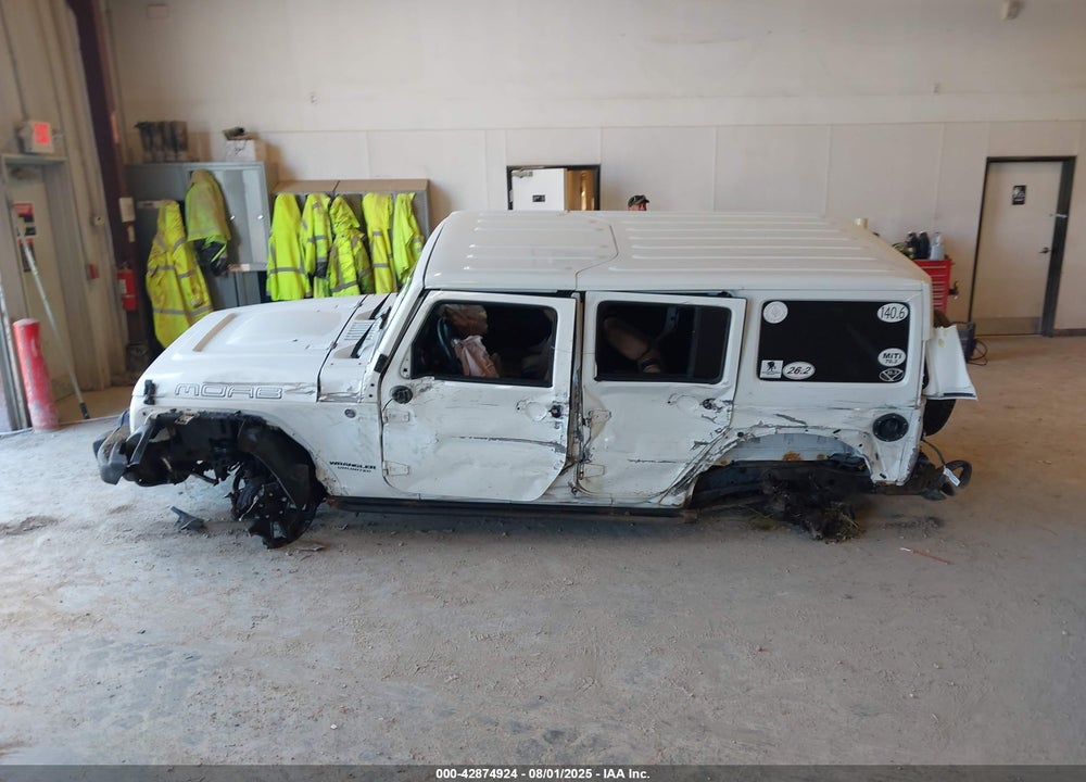 2013 JEEP WRANGLER UNLIMITED VIN: 1C4BJWEG0DL613514