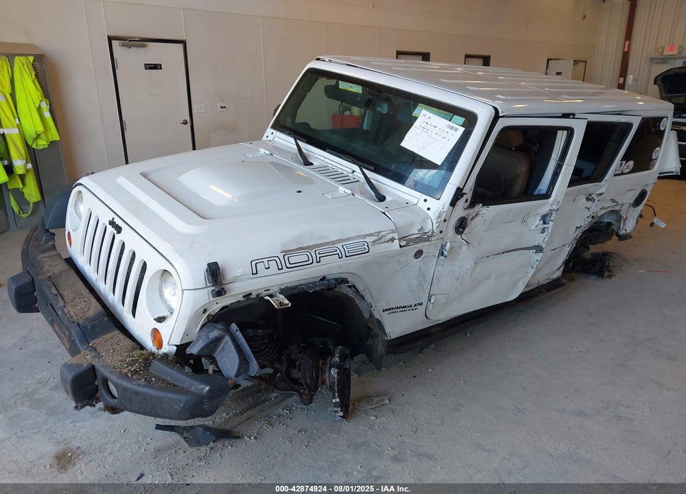 2013 JEEP WRANGLER UNLIMITED VIN: 1C4BJWEG0DL613514