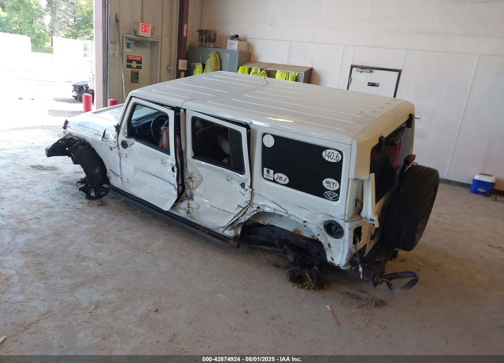 2013 JEEP WRANGLER UNLIMITED VIN: 1C4BJWEG0DL613514