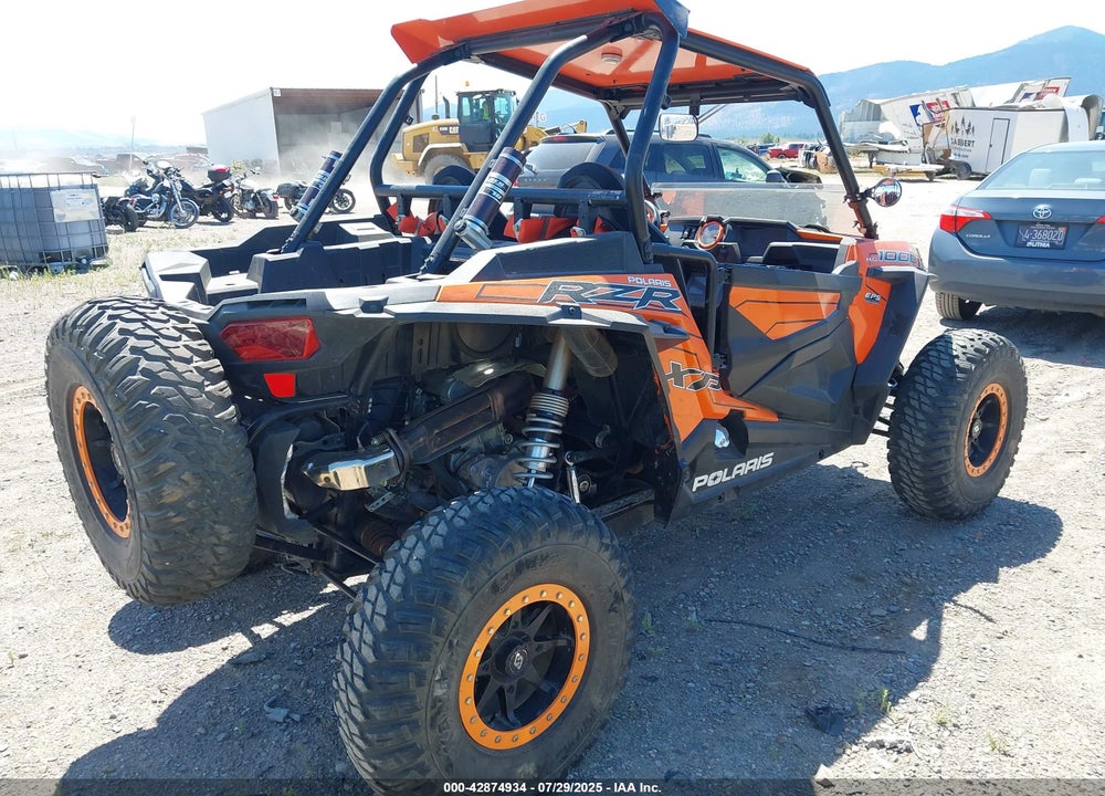 2015 POLARIS RZR XP 1000 EPS VIN: 3NSVDE999FF427355