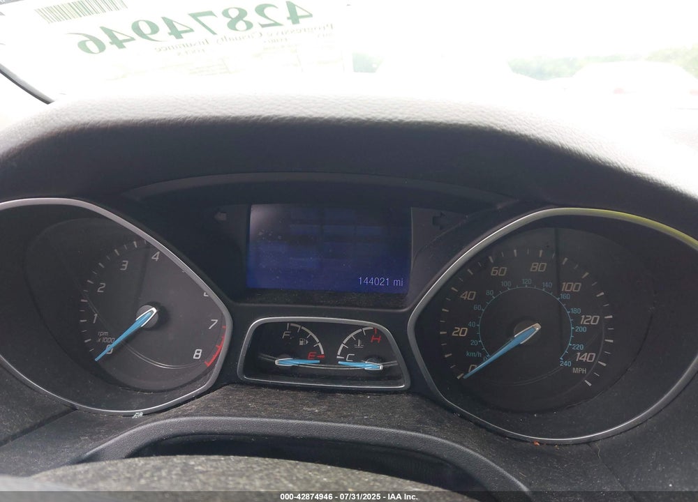 2013 FORD FOCUS VIN: 1FADP3F29DL232002