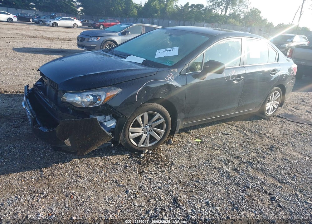 2016 SUBARU IMPREZA VIN: JF1GJAB64GH013497
