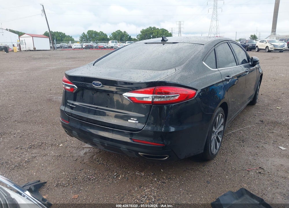 2019 FORD FUSION SE VIN: 3FA6P0T99KR276668