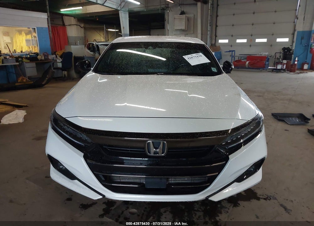 2021 HONDA ACCORD SPORT VIN: 1HGCV1F34MA018637