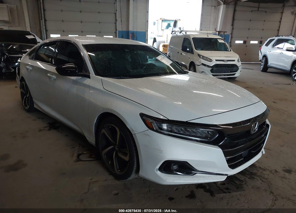 2021 HONDA ACCORD SPORT VIN: 1HGCV1F34MA018637