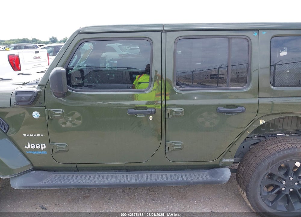 2021 JEEP WRANGLER 4XE UNLIMITED SAHARA 4X4 VIN: 1C4JJXP6XMW860091