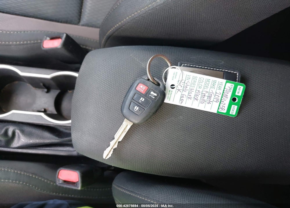 2019 TOYOTA COROLLA VIN: 5YFBURHE9KP948634