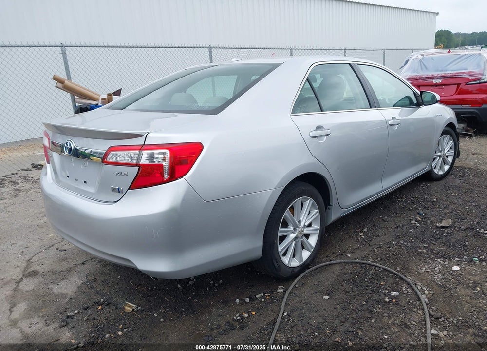 2012 TOYOTA CAMRY HYBRID XLE VIN: 4T1BD1FK3CU033000