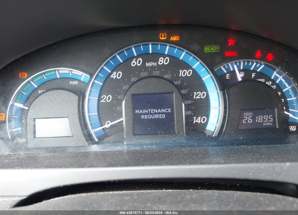 2012 TOYOTA CAMRY HYBRID XLE VIN: 4T1BD1FK3CU033000