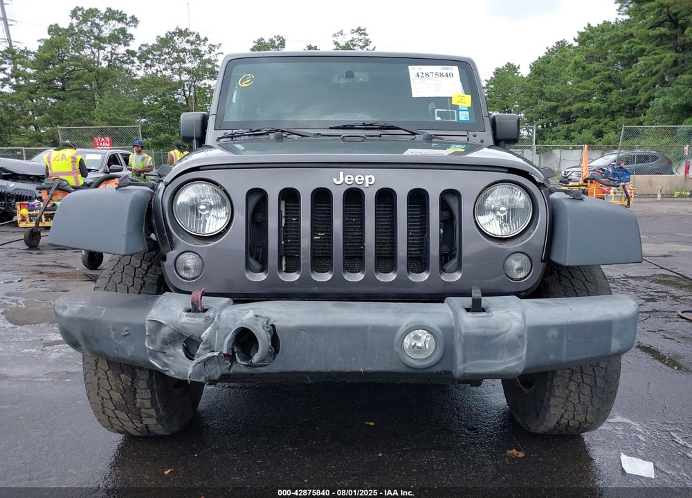 2016 JEEP WRANGLER / VIN: 1C4HJWCG8GL197407