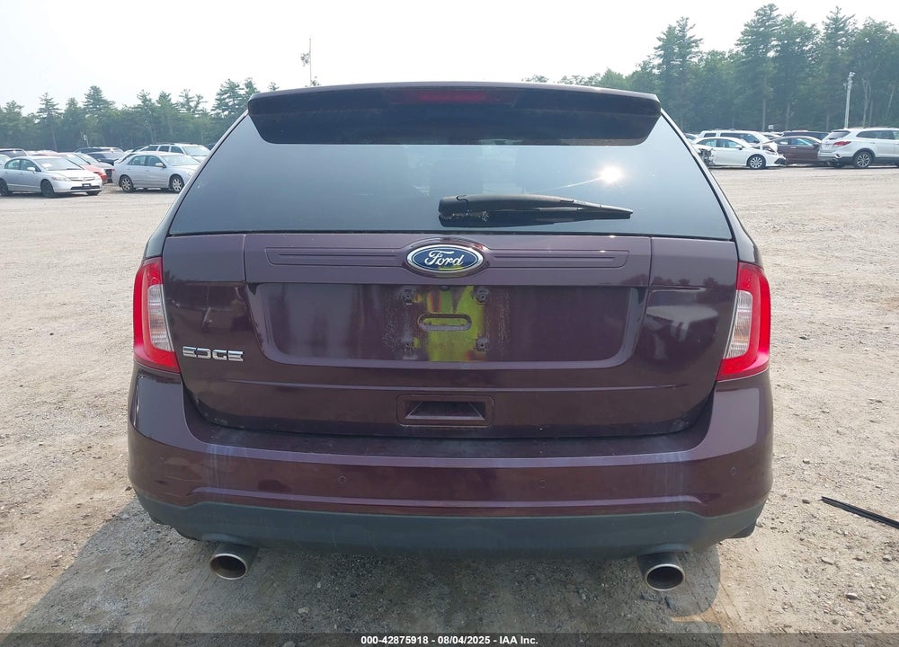 2011 FORD EDGE SEL VIN: 2FMDK4JCXBBA90699