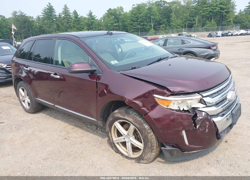 2011 FORD EDGE SEL VIN: 2FMDK4JCXBBA90699