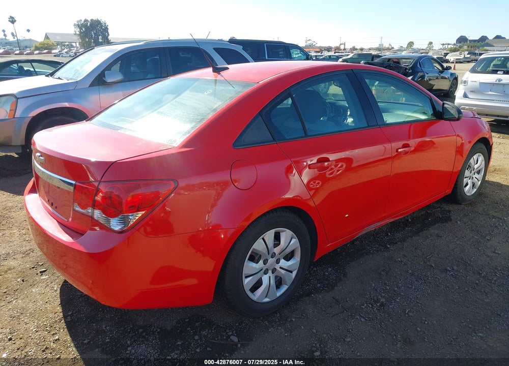 2014 CHEVROLET CRUZE VIN: 1G1PB5SG5E7122327