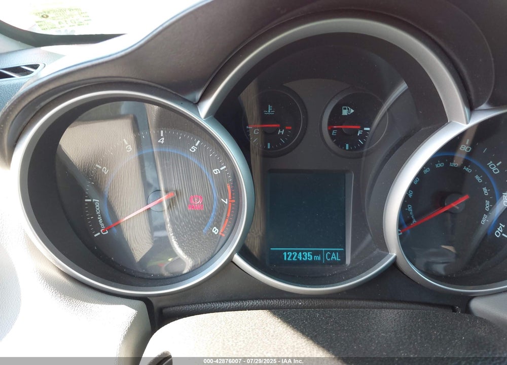 2014 CHEVROLET CRUZE VIN: 1G1PB5SG5E7122327