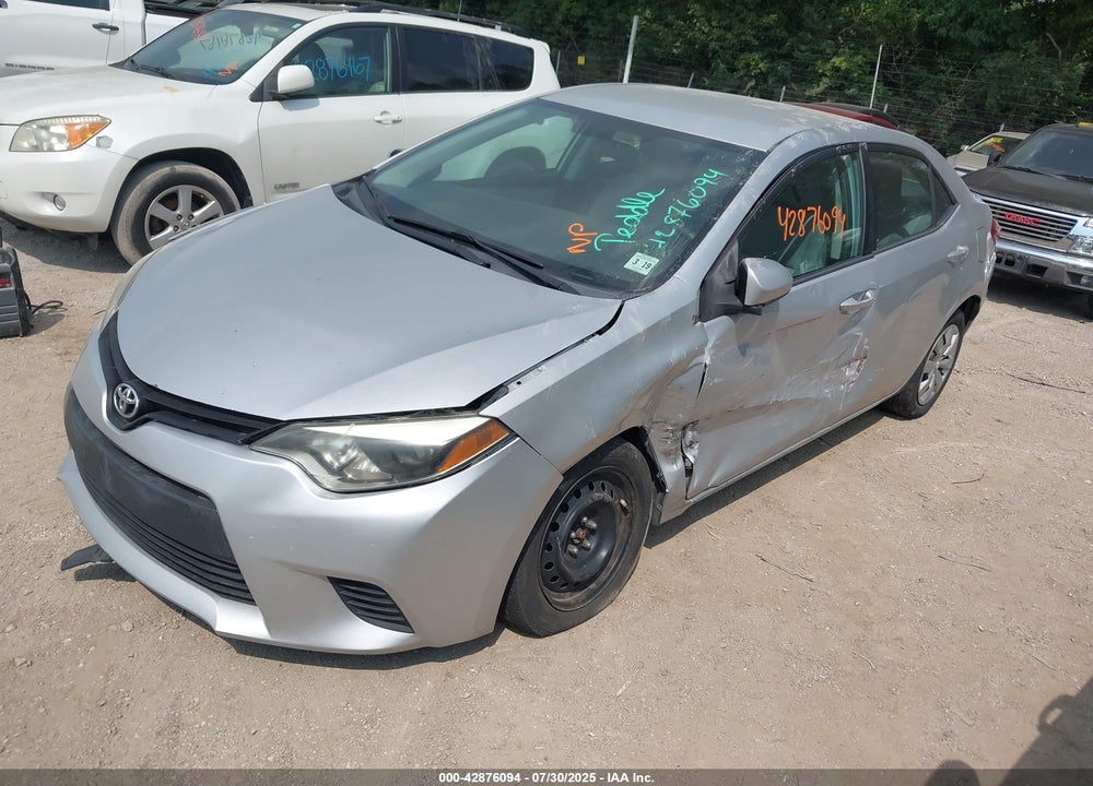 2014 TOYOTA COROLLA VIN: 2T1BURHE4EC130152