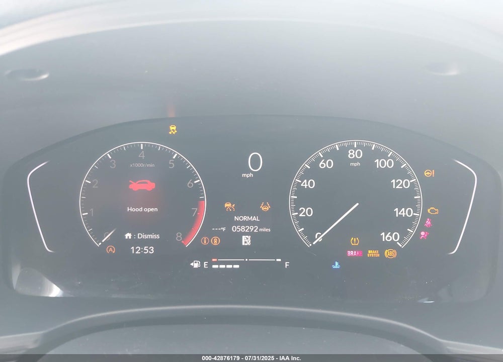 2025 HONDA CIVIC SPORT VIN: 2HGFE2F59SH514455