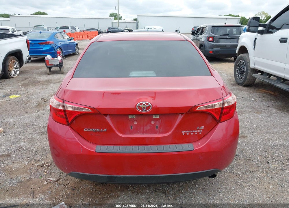 2018 TOYOTA COROLLA VIN: 5YFBURHE4JP798222