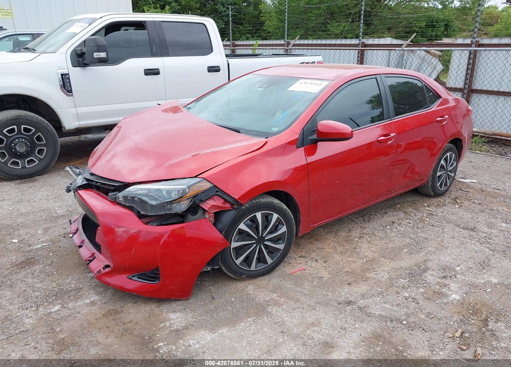 2018 TOYOTA COROLLA VIN: 5YFBURHE4JP798222