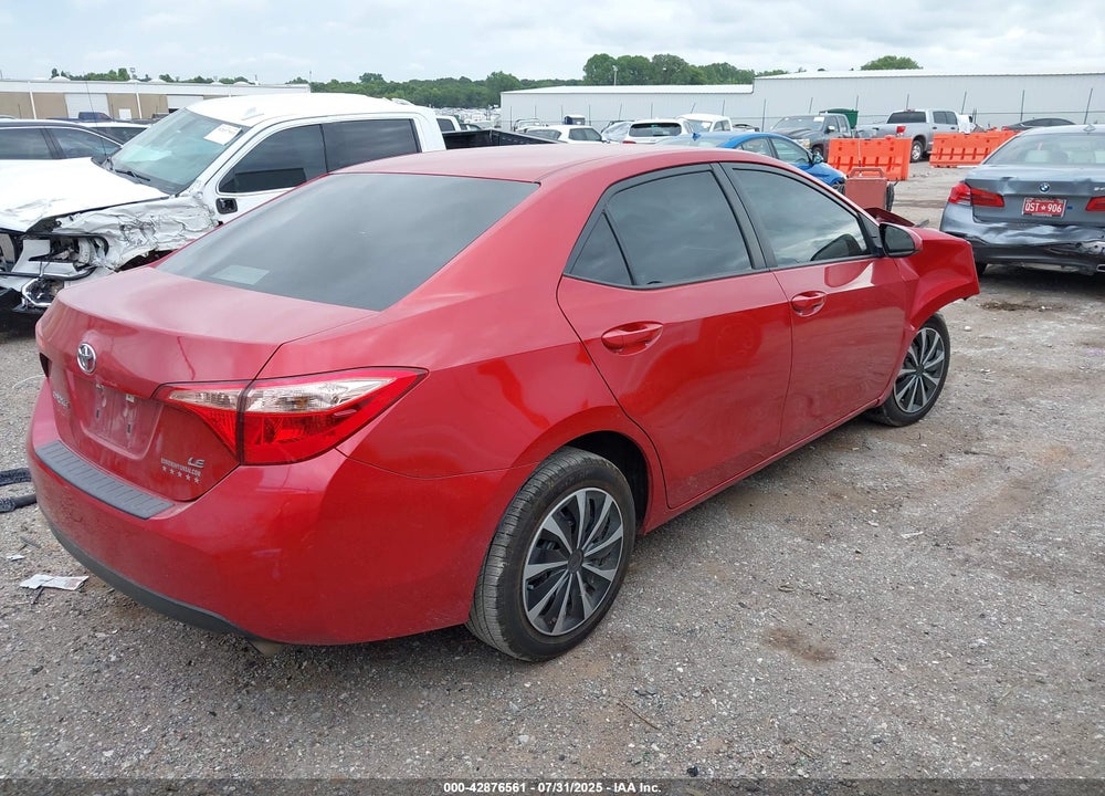 2018 TOYOTA COROLLA VIN: 5YFBURHE4JP798222