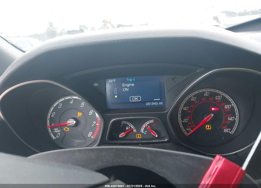 2014 FORD FOCUS VIN: 1FADP3L92EL419486