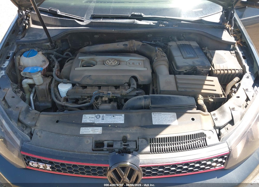 2012 VOLKSWAGEN GTI 4-DOOR VIN: WVWHD7AJ6CW237021