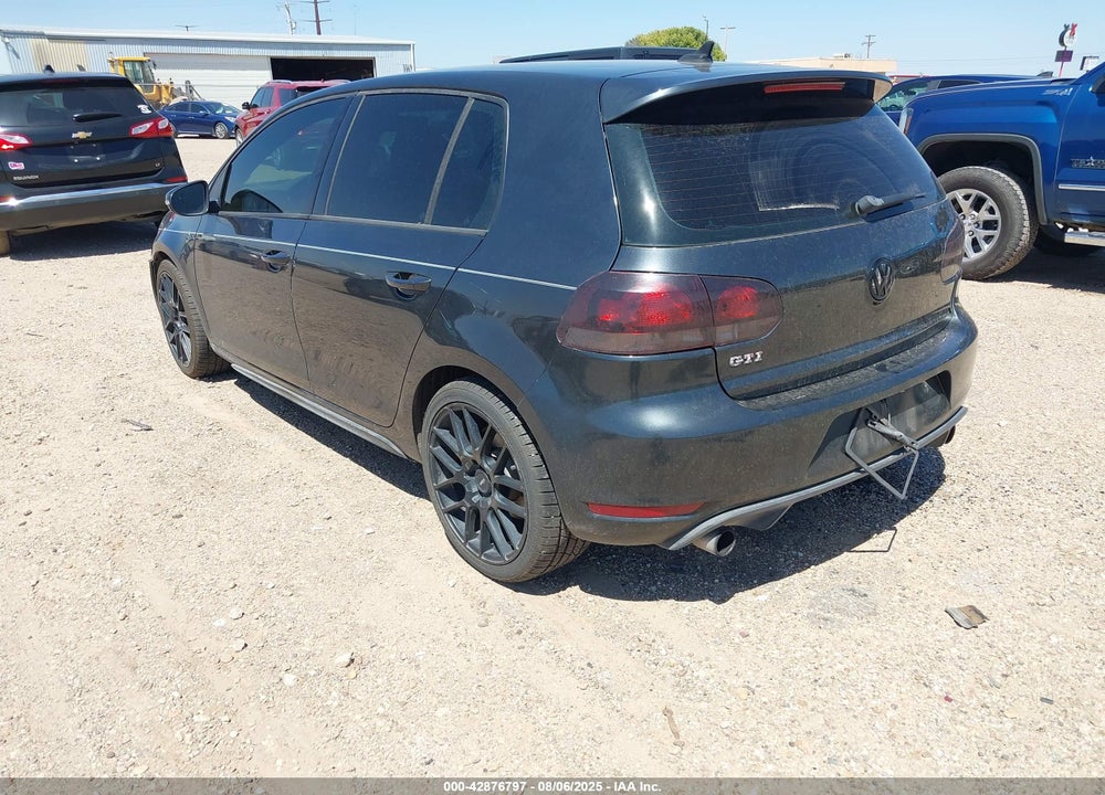 2012 VOLKSWAGEN GTI 4-DOOR VIN: WVWHD7AJ6CW237021