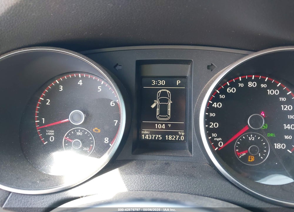 2012 VOLKSWAGEN GTI 4-DOOR VIN: WVWHD7AJ6CW237021