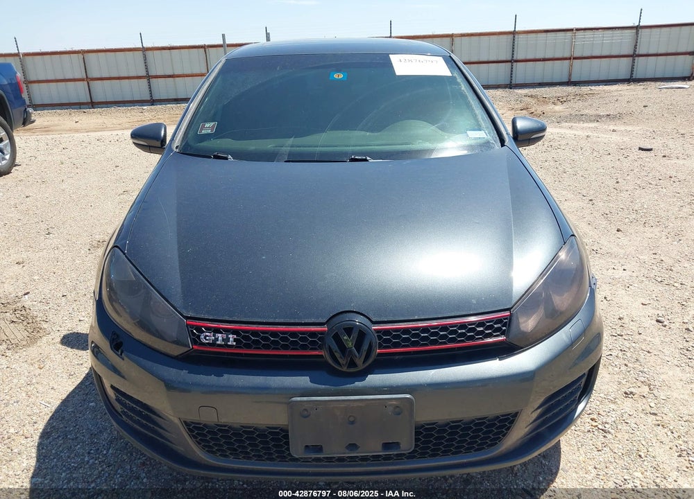 2012 VOLKSWAGEN GTI 4-DOOR VIN: WVWHD7AJ6CW237021
