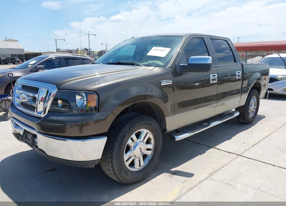 2008 FORD F-150 60TH ANNIVERSARY/FX2/XL/XLT VIN: 1FTRW12W48FB33320