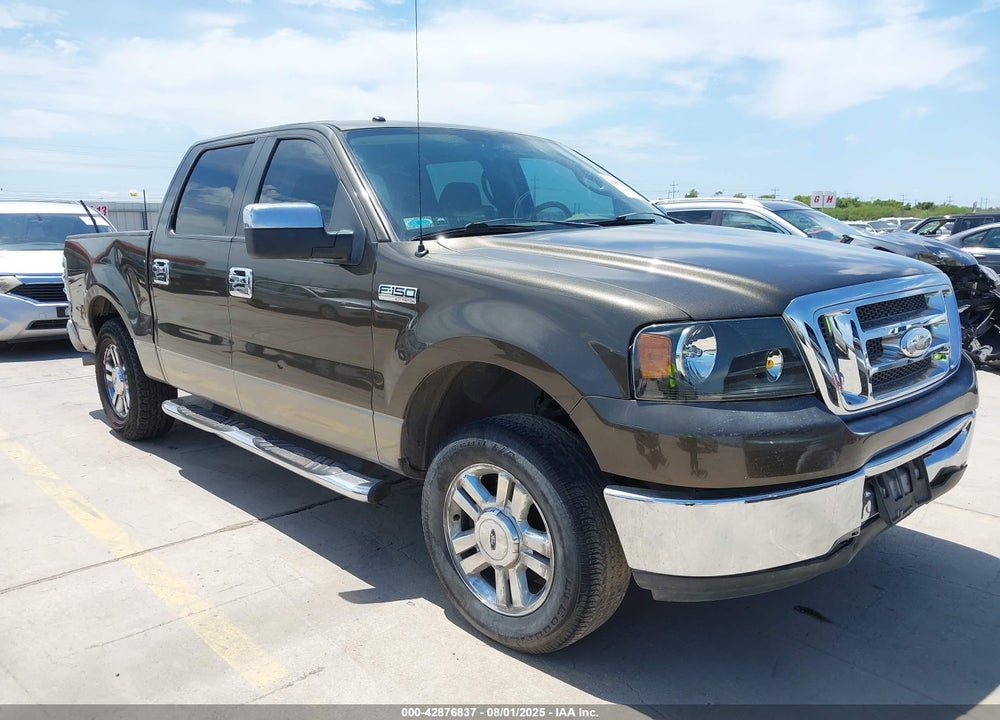 2008 FORD F-150 60TH ANNIVERSARY/FX2/XL/XLT VIN: 1FTRW12W48FB33320