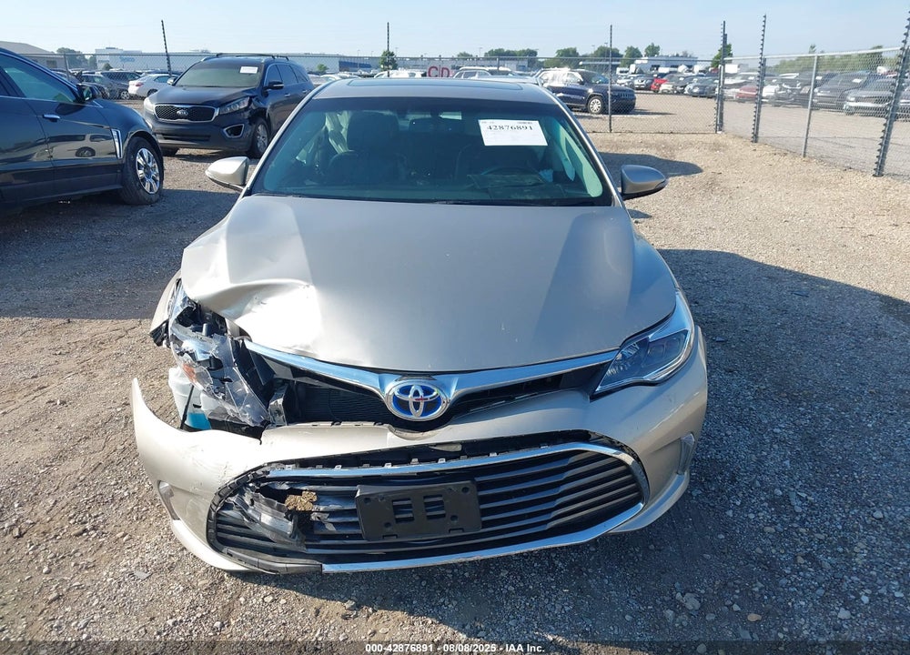 2016 TOYOTA AVALON HYBRID VIN: 4T1BD1EB9GU051010